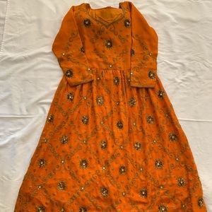 Indian Pakistani Anarkali Dress (3 Piece)